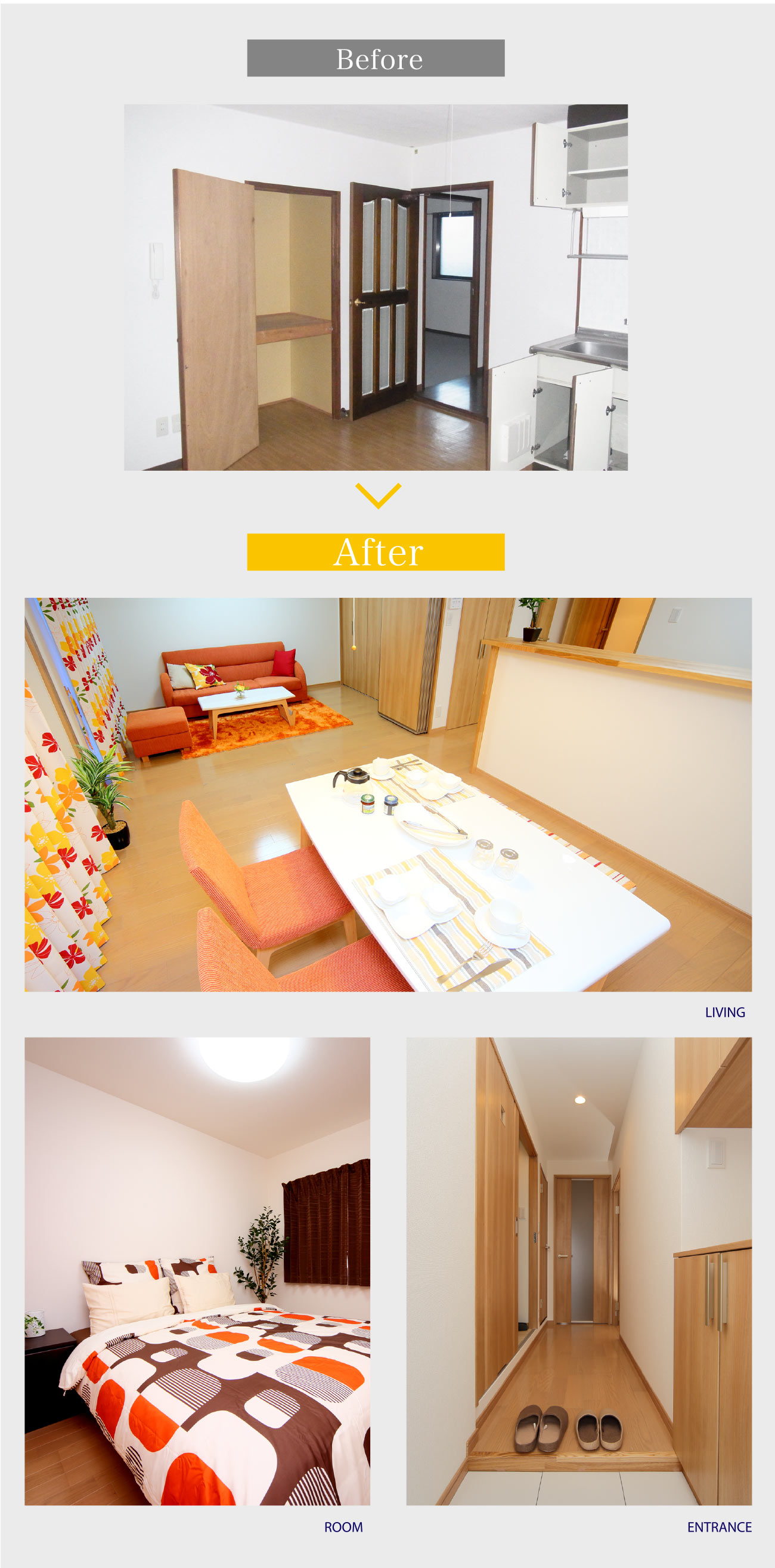 Before After